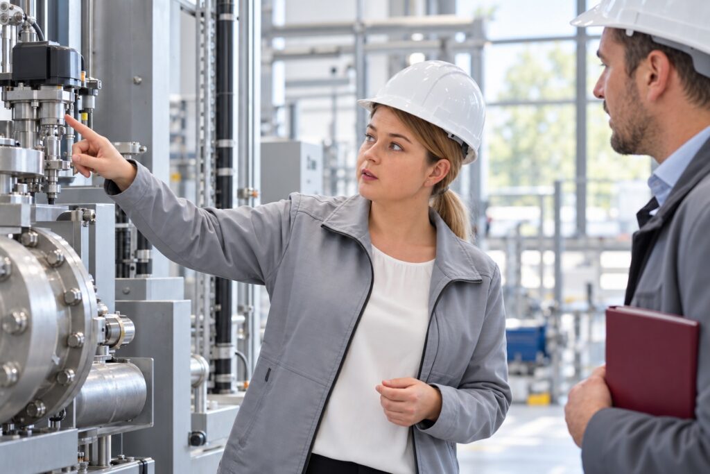 Verkaufstraining für Techniker und Ingenieure: Beratung an einer Industrieanlage – MODUL TRAINING