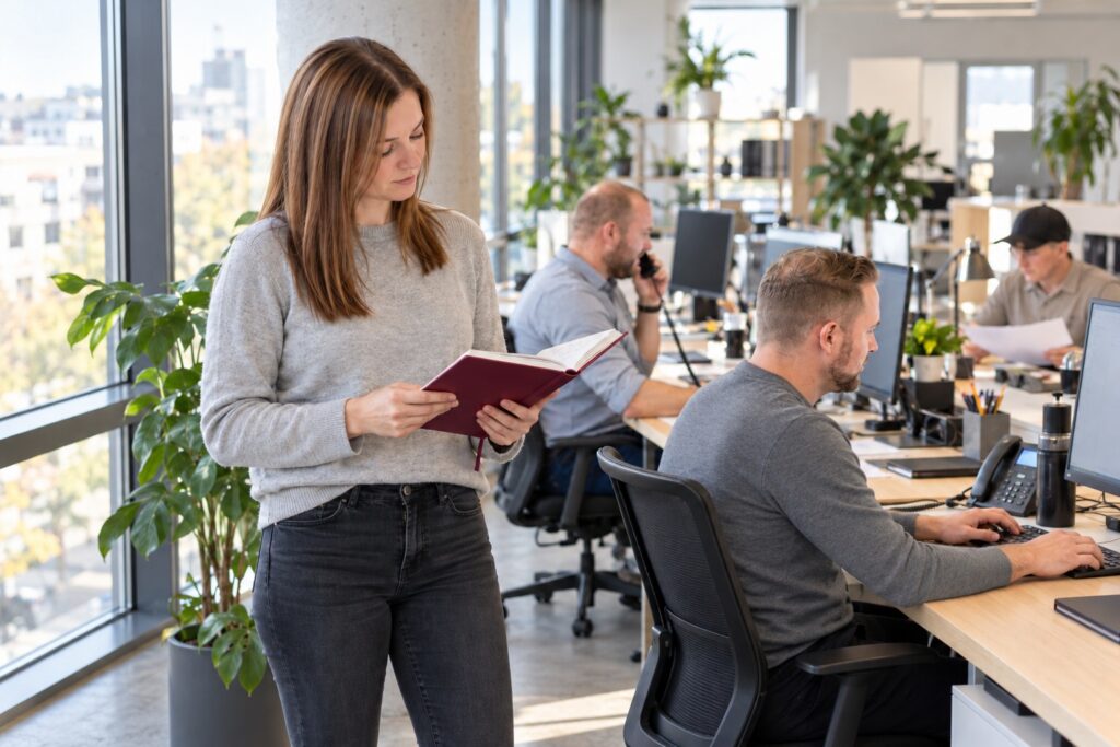 Emotionale Kompetenz und Resilienz: ruhiger Arbeitsplatz im Großraumbüro – MODUL TRAINING